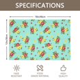 thumbnail image 3 of Placemat, Pioneer Flower Floral Print Pattern Place Mats Table Mat Set Of 2, PVC Washable Placemats for Party Kitchen Dining Decoration, 18x12 Inch, Fade Resistant, 3 of 6