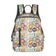thumbnail image 1 of Fotbe Travel Stamp Mochila Ligera para Hombres y Mujeres - Duradera y Resistente al Agua, Ideal para Escuela, Trabajo, Viajes y Uso Diario, 1 of 7