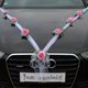 thumbnail image 4 of Wedding Car Flower Plate Ribbon Bows Set With P Door, 4 of 5