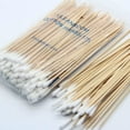 thumbnail image 4 of 100/200Pcs Swabs Cotton 6 Cleaning Steriles with Wooden Handle for Wound Clean,Makeup,Removal Residues, 4 of 9
