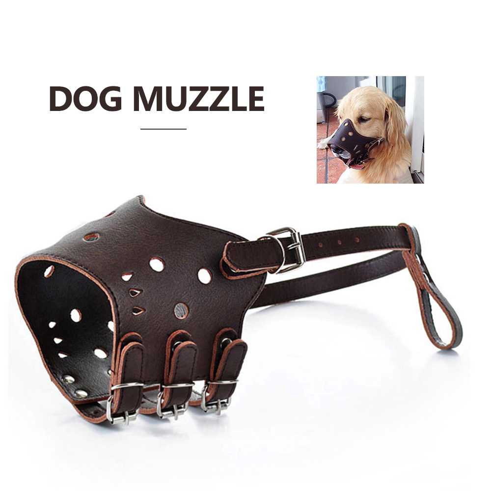 Dog Pet Muzzle Dog Muzzle Mouth Cover Muzzle Guard for Dogs Biting