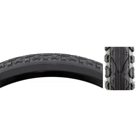 Sunlite Khan K935 26 x 1.95 Wire Bk/Blk Clincher Tire MTB Reflective No. ISO 559