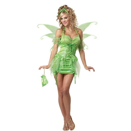 Womens Tinkerbell Fairy Sexy Adult Halloween
