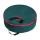 thumbnail image 4 of Bolsa de almacenamiento para coronas navideñas, contenedor para guirnaldas navideñas, bolsa de mano para decoración redonda para el hogar, garaje y verde m, 4 of 8