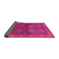 thumbnail image 2 of Ahgly Company Indoor Round Oriental Pink Traditional Area Rugs, 6' Round, 2 of 4