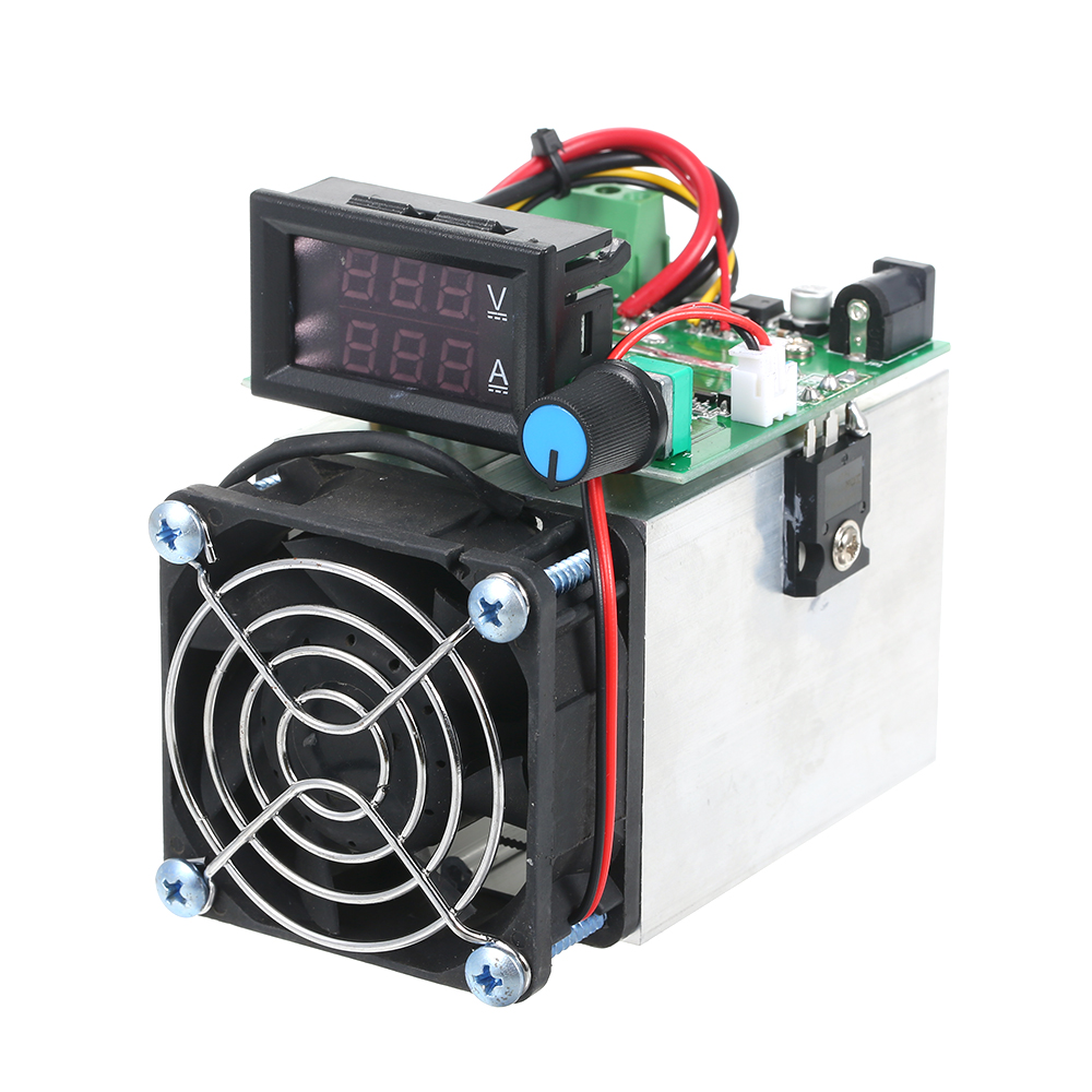 Capacity Tester Testing Module with High Quality Heat Sink DC Electronic Load 0-10A 100W 12V Discharge Battery 