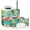 Color 2, variant on Bathroom Accessory Set 6 Piece with Flamingo Pink Serene Water Red Grass Reflection Sunset Toothbrush Holder, Soap Dispenser, Soap Dish, Trash Can with Lid, Toothbrush Cup, Toilet Brush Holder