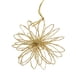 thumbnail image 4 of Adorno colgante para árbol de Navidad, guirnalda brillante, colgante decorativo para colgar. Flor de oro, 4 of 7