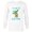 White, variant on Star Wars Yoda Best Dog Mom Yoda Chibi Portrait Family- Long Sleeve T-Shirt for Men - Customized-White