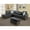 Black, variant on HomeStock Sophisticated Simplicity Sectional Sofa With Ottoman, Living Room Set, Left Facing Chaise, 2 Cup Holders, 2 Throw Pillows, Tufted Back and Seat - 99.5"D x 67"W x 32"H-Color:Dark Gray