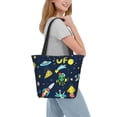 thumbnail image 2 of Sikiie Funny Spaceships Shoulder Bag Casual Hobo Crossbody Tote Bag for Women and Men Large Purse Messenger Bag Travel Work, 2 of 6