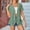 Green, variant on Women Short Sleeve Cardigan Lightweight Hollow Out Open Front Vest High Low Hem Draped Cardigan Tops with Pocket
