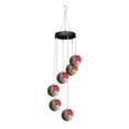 thumbnail image 6 of QTBIUQ Wind Chimes Hummingbird Feeders for Garden Yard Patio Decoration Orange, 6 of 6
