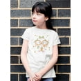 thumbnail image 2 of Cute Baby Bunny W Glasses T-Shirt Juniors -Image by Shutterstock,  x-Large, 2 of 4