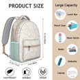 thumbnail image 2 of Classic Bohemian Paisley Backpack - Waterproof & Breathable School Bag with Spinal Support, 2 of 6
