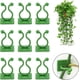 thumbnail image 1 of 100Pcs Climbing Plant Support Clip, Self Adhesive Plant Clip, Vine Wall Clip, Plant Support Hook Clip (Green), 1 of 5