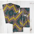 thumbnail image 5 of "S4Sassy Yellow Seamless Damask Dinner Table Linen Re-Usable Printed Decor Napkins Set 18 x 18""(Pack of 6)", 5 of 8