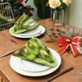 thumbnail image 3 of Qxltty Kiwi Fruit Pattern Napkins 20×20in Perfect for Parties Dinners Weddings Cocktail Housewarming Cloth Napkins Set of 4, 3 of 8