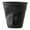 Black, variant on Coffee Mug Ceramic Latte Cup Pleated Design 90ml for Women Men Household Modern Cafe Use