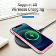 thumbnail image 3 of Slim Hybrid 2-In-1 Hard PC Soft TPU Shockproof Cover Protective Case for iPhone 12 Pro Max 6.7", 3 of 7