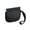 Black, variant on Silicone Squeeze Open Cosmetic Pouch, Portable Waterproof Small Makeup Bag with Wrist Strap, Multi-Use Storage Pouch for Travel, Toiletries, Earbuds, Cards, Keys, Durable & Easy Clean