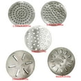 thumbnail image 3 of Electric Hydraulic Noodle Maker Stainless Steel Automatic Pasta Press with Dual Barrels and 5 Dies, 3 of 7