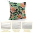 thumbnail image 4 of Throw Pillow Covers Flower Floral Pillow Cover Square Pillow Case Cushion for Home Decor Sofa Couch 18x18 Inch Pillowcase, 4 of 5