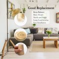 thumbnail image 3 of Reemplazo de Pierna de Madera de 3" para Muebles, Pies de Mesa, Sofá, 8 Paquetes, 3 of 7