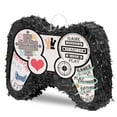 thumbnail image 2 of Video Game Controller Pinata: Kids Birthday Party Supplies, Cinco de Mayo Party Decor, Fillable Game-Themed Hanging Toy for Children's Fiesta Events, 2 of 10