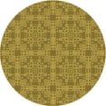 thumbnail image 1 of Ahgly Company Tapis d'Intérieur Lavables en Machine, Ronds, Jaunes Transitionnels, 5' Ronds, 1 of 7