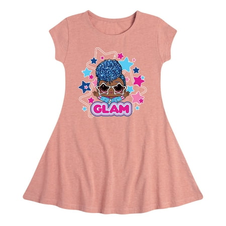 

LOL Surprise! Dolls - Glam Series - Independent Queen - Celebrate - Toddler & Youth Girls Fit & Flare Dress