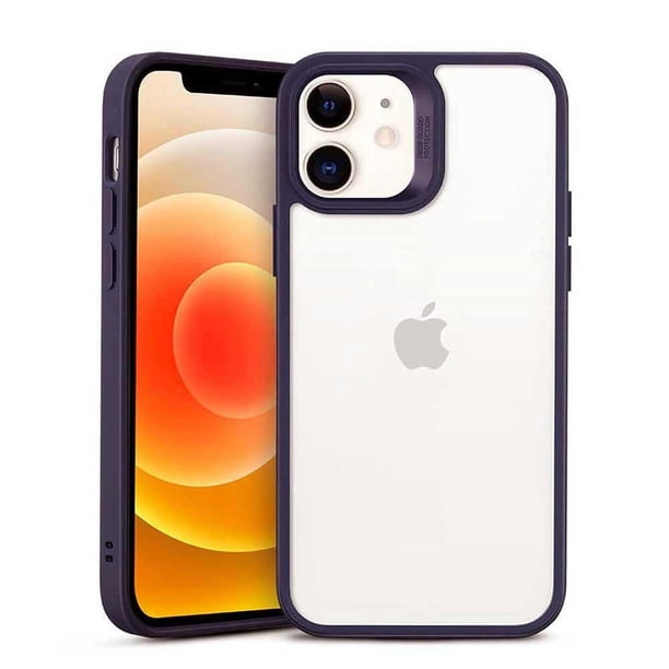 Funda ESR Hybrid Case Para iPhone 12 MINI Transparente Borde Negro Hybrid