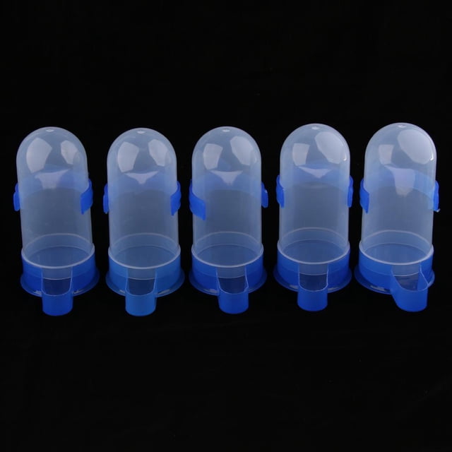 Alimentador Automático de Pájaro Perfecl Azul L 5 Pcs