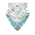 thumbnail image 6 of Nuby Cotton Pattern Muslin Bib for Babies and Toddlers, 2 Pack, 6 of 9