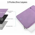 thumbnail image 2 of Ereader for Sleeve Case Bag for 6-7 inch Ereader Tablet Protective Cover Pouch, Purple, 2 of 7