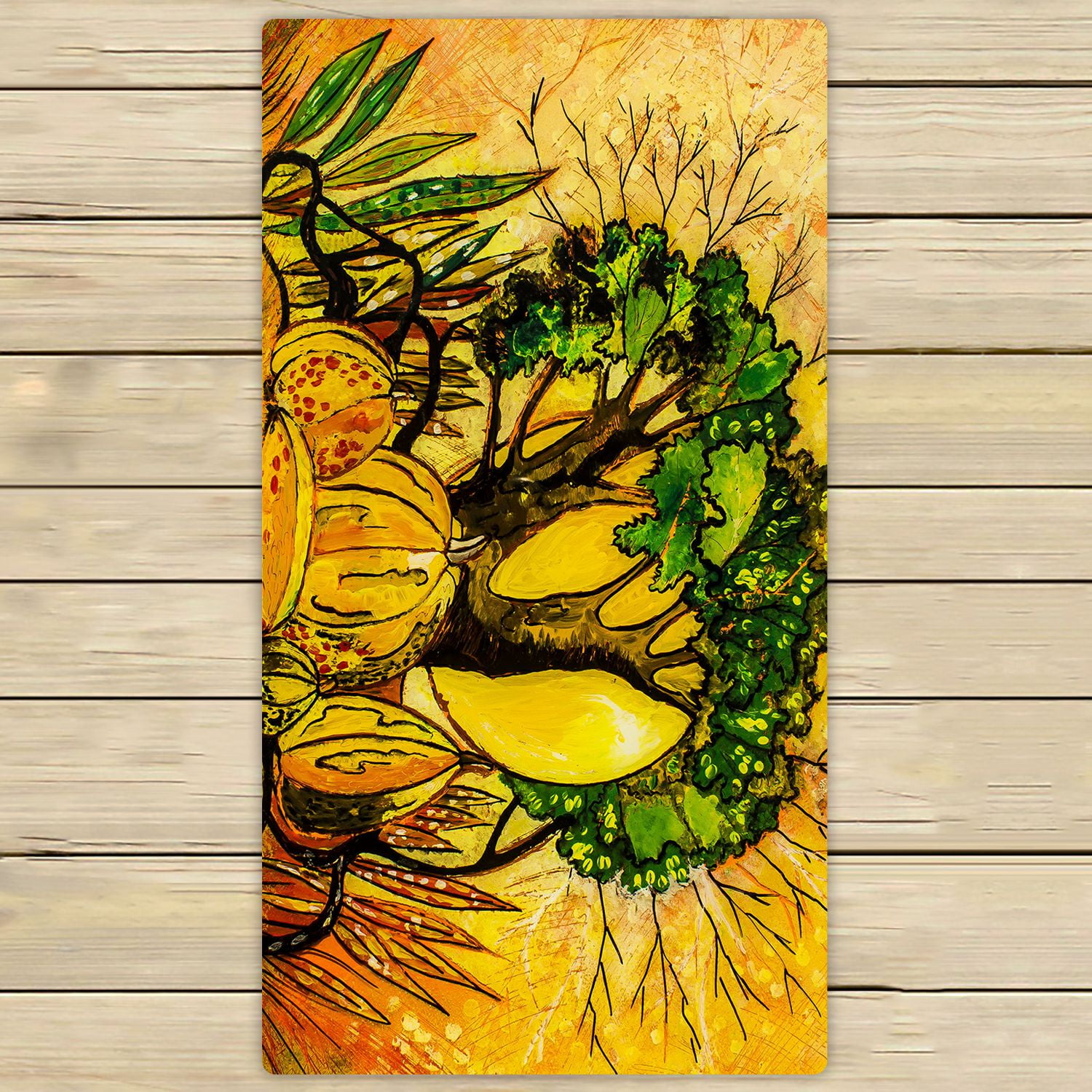 PHFZK Autumn Landscape Towel, Happy Thanksgiving Day ...
