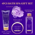thumbnail image 6 of Body & Earth Bath Body Care Gift Sets for Women with Travel toiletry Bag, Lavender Relaxing Spa Kits for Her, 6 of 8
