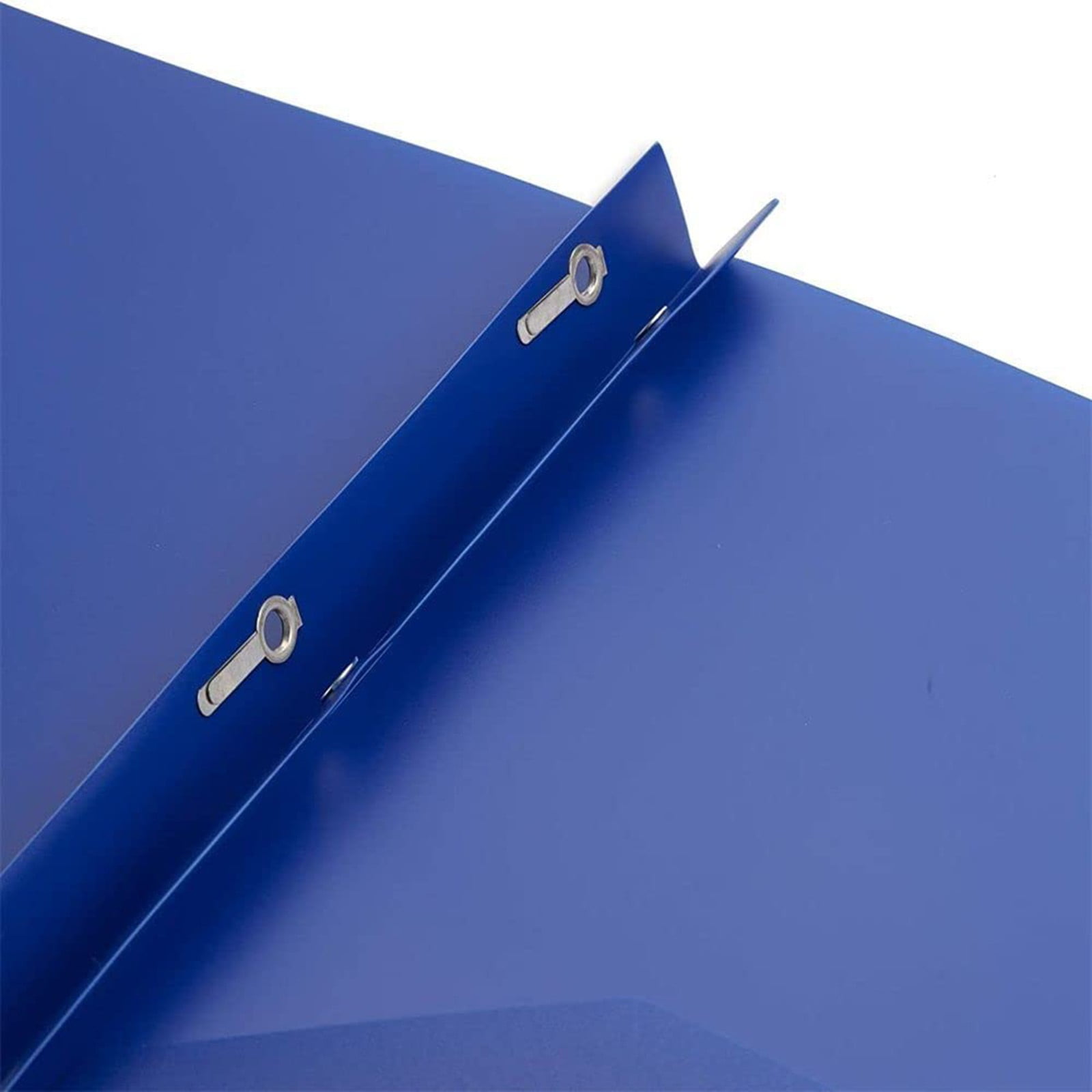 Dunwell Colored Plastic Folder With Pockets And Prongs (Assorted Colors 3 Pack) Colorful Folders With & School Folders With Fasteners