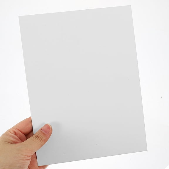 WEUVEB White Aluminum Sublimation Blanks for Photos and Signs 5Pcs