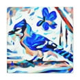 thumbnail image 2 of Blue Jay Expressionism - Canvas, 2 of 25