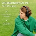 thumbnail image 4 of Edifier WH500 Wireless Bluetooth Lightweight and Foldable On-Ear Headphones - Fast Charging, 4 of 7