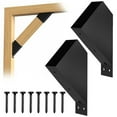 thumbnail image 3 of Lefu Pergola Brackets 45 Degree Angle Support Heavy Duty Connector for 2x4 Wood Posts, 3 of 6