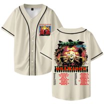 OsamaSon Jump Out Tour 2025 Merch Baseball Jersey V-Neck Shirt Women Men Short Sleeve Streetwear Clothes
