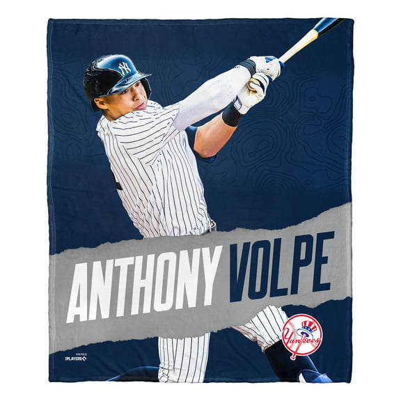 The Northwest Group Anthony Volpe New York Yankees 50" x 60" Silk Touch Throw Blanket