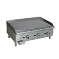 thumbnail image 1 of Black Diamond BDECTG-36 36" Gas Griddle w/ Manual Controls - 5/8" Steel Plate, Natural Gas, 1 of 1