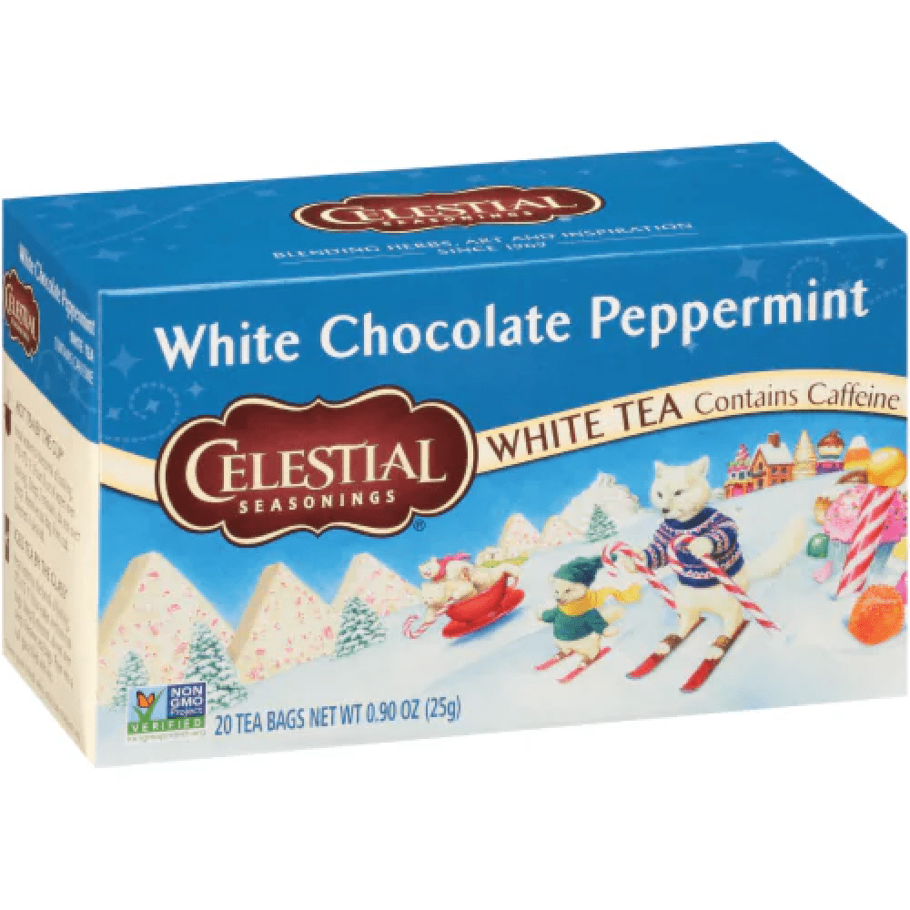 Celestial White Chocolate Peppermint Tea, 20ct (pack of 6)