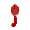 thumbnail image 2 of Hello Kitty Paint Brush and Palate Shaped Kids Small Red Hairbrush, 2 of 3