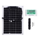 thumbnail image 2 of Cargador De Batería De Paneles Solares, IP65 Resistente A La Lluvia, Silicio Monocristalino Resistente Y ABS, Kit De Cargador De Panel Solar Fácil De Usar, Multifuncional Para, 2 of 7