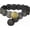 Black, variant on Wide Disc Belt for Women Vintage Boho Concho Leather Hollow Belt Western Waist Belt