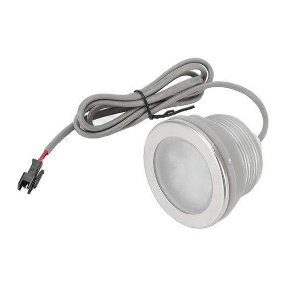 Underwater LED Pool Light, 2W, AC12V, Colorful Frosted Stainless Steel Design